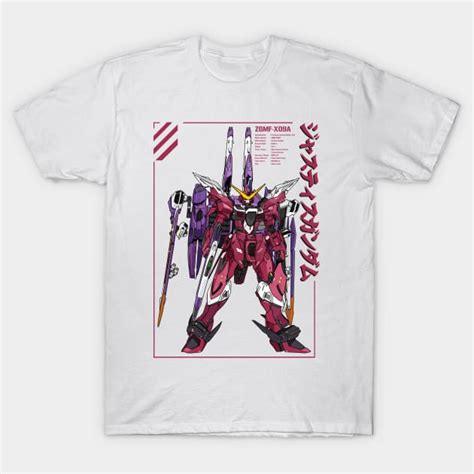 ZGMF X09A Justice Gundam Gundam T Shirt TeePublic