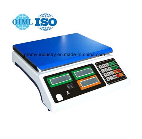 Electronic Digital Price Computing Scale With Pole Display 30kg