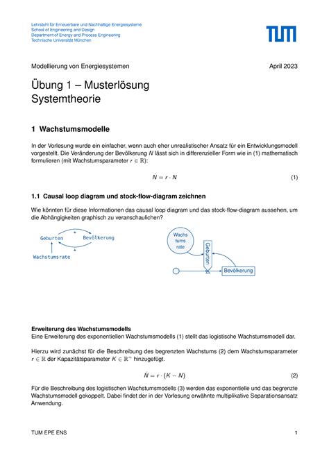 Systemtheorie Ml Lehrstuhl F R Erneuerbare Und Nachhaltige