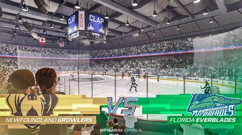 Newfoundland Growlers Vs Florida Everblades Game Echl Conf Finals