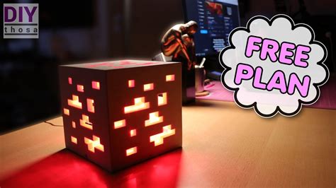 Diy Minecraft Lamp Shade