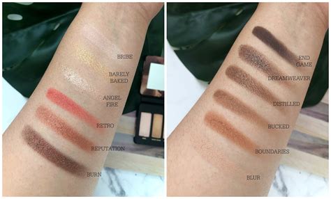 Review Swatch Tutorial Urban Decay Naked Reloaded Palette