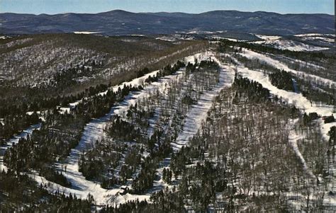 Hogback Mountain Ski Area Brattleboro, VT Postcard