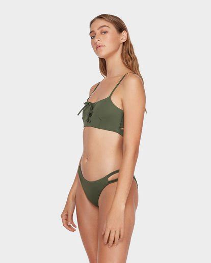 Solid Laced Bikini Top Rvca