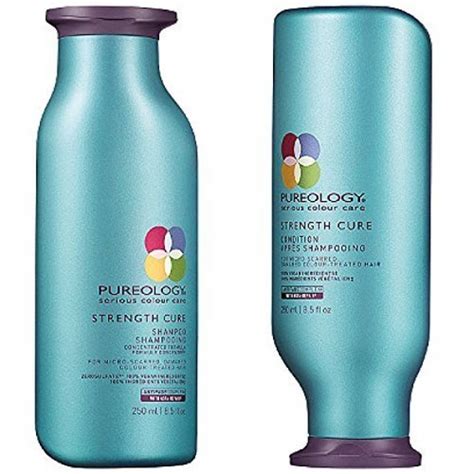 Pureology Strength Cure Shampoo And Conditioner Duo 85 Oz Each Free Shipping