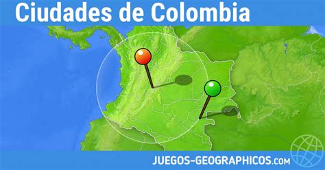 Juegos Geograficos Juegos De Geografia Ciudades De Colombia