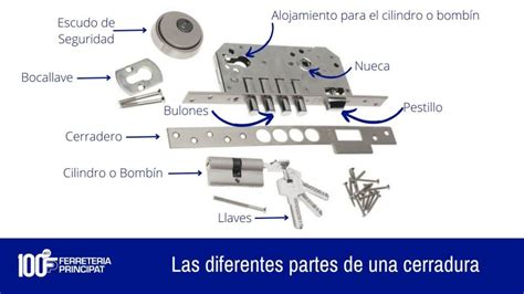 Las Diferentes Partes De Una Cerradura Ferreteria Principat