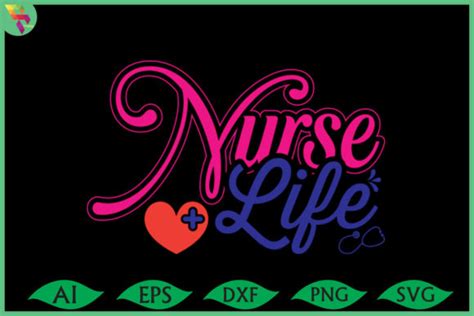 Nurse Life T Shirt Design For Nurses Graphic By Shuptom Graphics