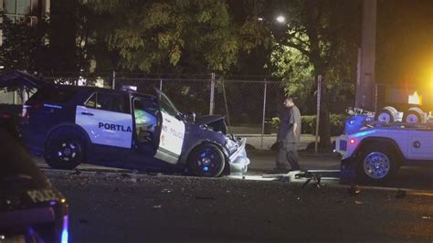 Portland Police Officer Involved In Crash On Southeast Powell