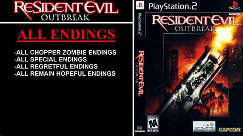 Resident Evil Outbreak Playstation All Endings Youtube