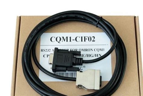 1PC AMSAMOTION CQM1 CIF02 PLC Cable New In Box For OMRON CPM1A 2A CQM1