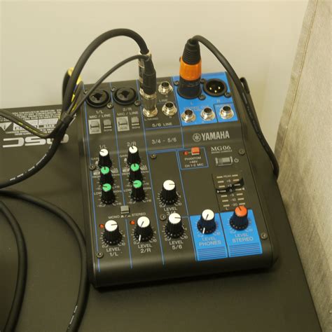 mixer, Yamaha MG06 | k--b.org