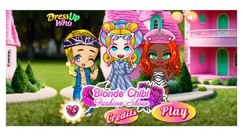 Blonde Chibi Fashion Show By Dreamcatcherchaser