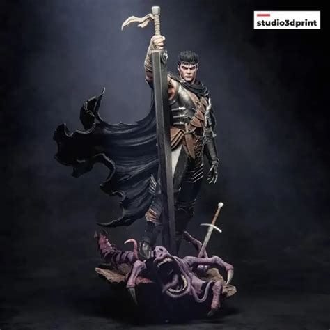 Guts Berserk STL 3D Print Files