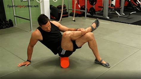 Video Adductor Muscle Exercise With Pilates Foam Roller Advanced Spine