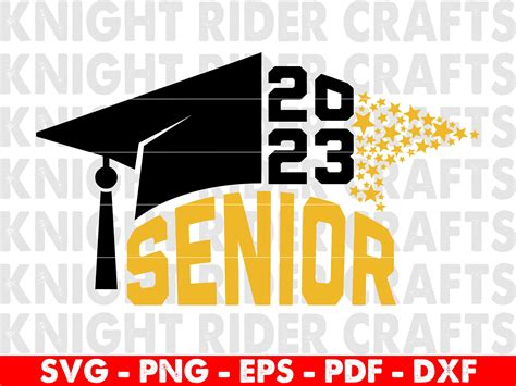 Senior 2023 Svg Class Of 2023 Svg Graduation 2023 Svg High School Shirt Svg University