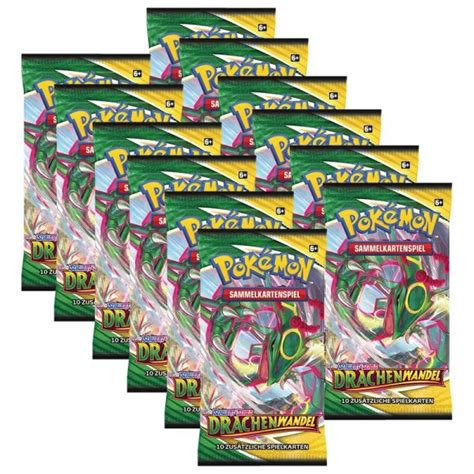 22 Er Bundle Drachenwandel Booster Pack ENG Marcetti Pokemon Shop