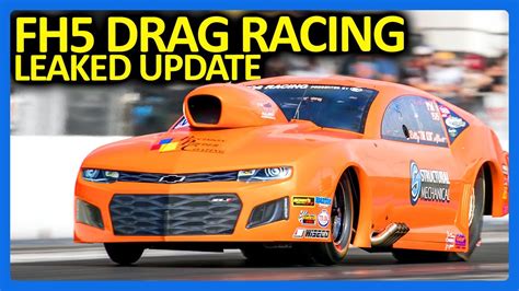 Forza Horizon Leaked Drag Racing Update Fh Drag Racing Youtube