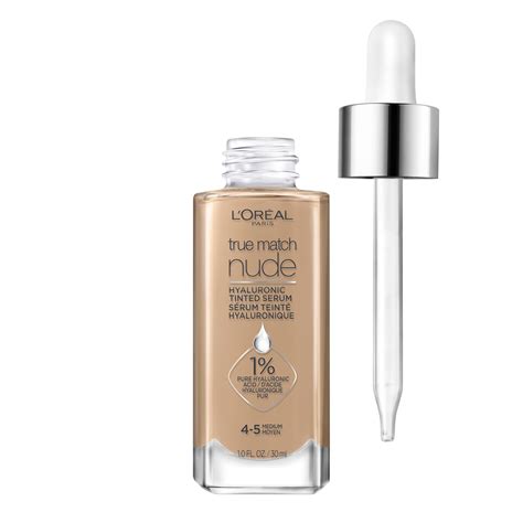 Brandclub L Oreal Paris True Match Nude Hyaluronic Tinted Serum Foundation With Hyaluronic