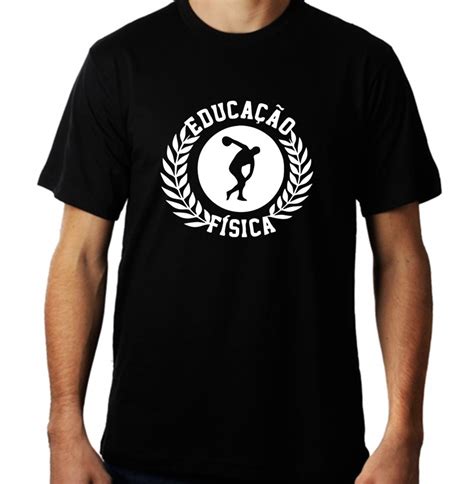 Camiseta Educação Física Profissões academia gym masculina Elo7