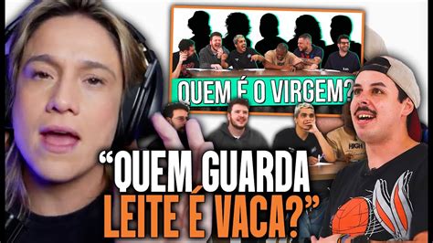 FÊ GENTIL REAGE QUEM É O VIRGEM Aqueles Caras EP03 Cortes