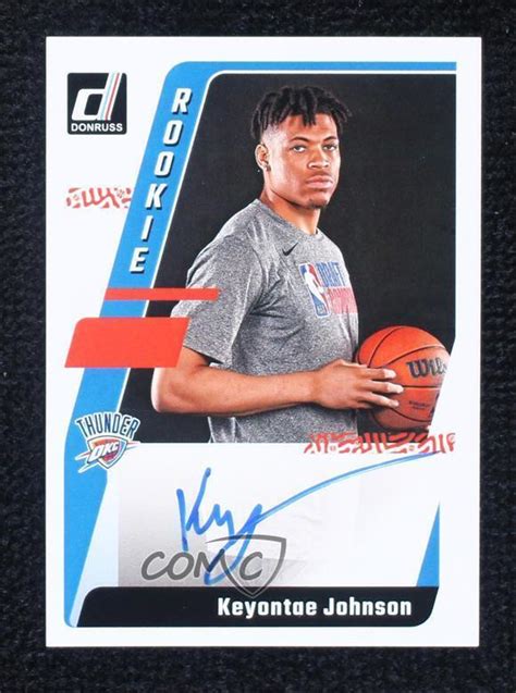 2023 24 Panini Donruss Next Day Auto Keyontae Johnson ND KYJ Rookie