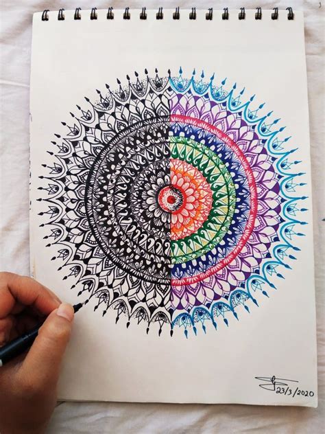 Mandala Art | Mandala design art, Mandala art, Mandala drawing