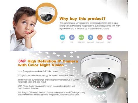 Hikvision 6mp Hd Poe Security Ip Camera Ds 2cd2163g0 I Ultrahd 6mp