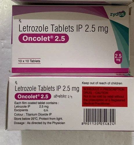 Oncolet Letrozole Mg Tablet At Best Price In Vadodara By Zircon