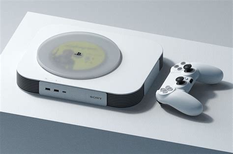 This PlayStation 6 concept is a minimalistic gaming console Sony could design in the near future ...