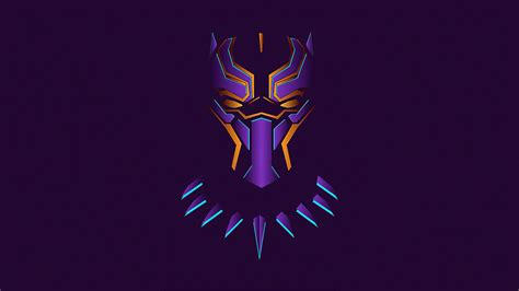 3840x2160 Black Panther Minimal Illustration 4k 4K ,HD 4k Wallpapers