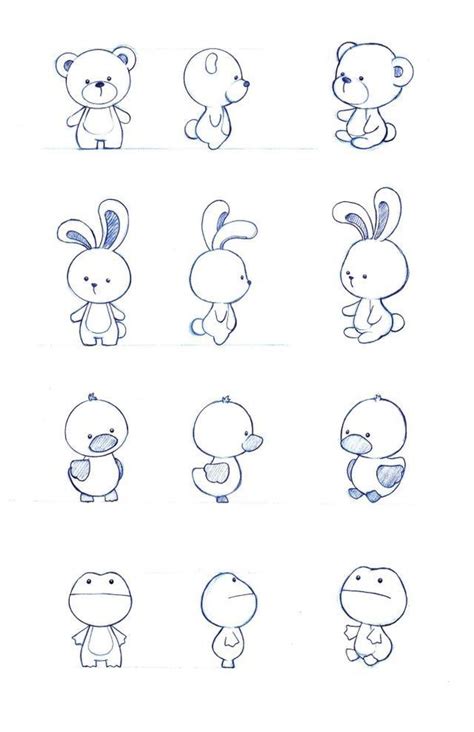 Cute Doodles Animals - Animals World