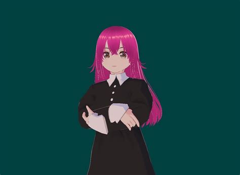 3d Model Anya Forger Young Vrchat 3d Model Vr Ar Low Poly Cgtrader