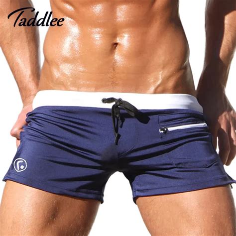 Buy Taddlee Brand Mens Nylon Swimwear Man Men