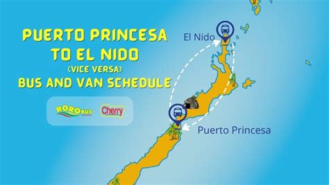 Puerto Princesa to El Nido: Van and Bus Schedule and Fare Rates - WayPH.com