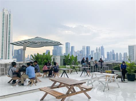 Viral Modal Rp Ribu Bisa Nongkrong Di Rooftop Mal Mewah Jakarta Di