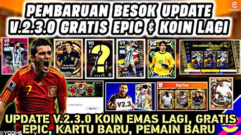 PEMBARUAN EVENT V 2 3 0 BESOK KAMIS 22 DESEMBER GRATIS KOIN UNDIAN