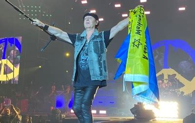 The Scorpions Raised The Flag Of Ukraine At The Concert Buna Time