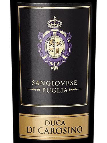 Tinazzi Duca Di Carosino Sangiovese Vivino