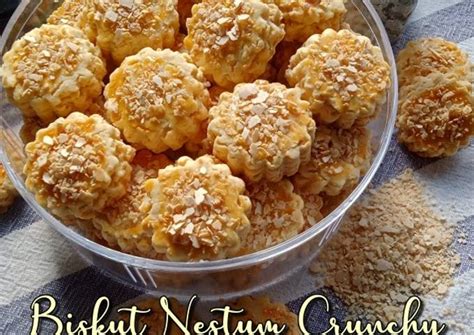 Resipi Biskut Nestum Crunchy Oleh Nor Al Fatihah Cookpad