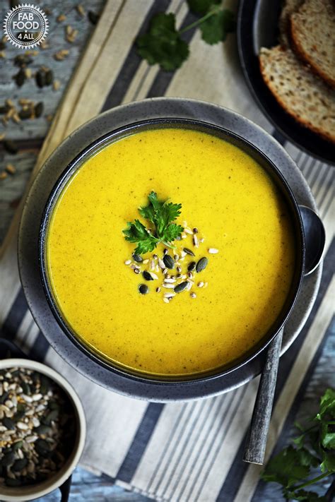 Carrot And Coriander Soup Simply Delicious Fab Food 4 All