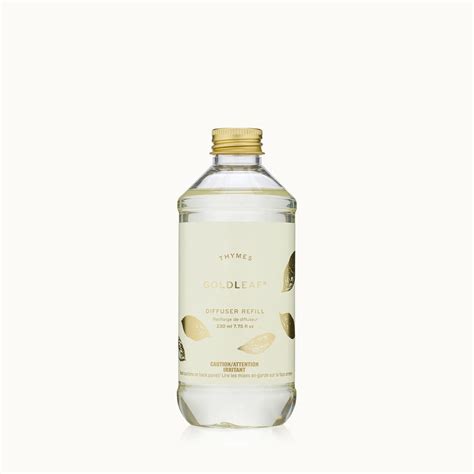 Thymes Goldleaf Reed Diffuser Oil Refill Castles And Cottages Ciao Bella Boutique