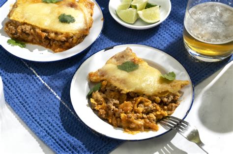 Turkey Enchilada Casserole Recette Magazine