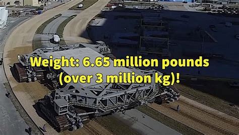 Nasas Crawler Transporter Is Officially The Worlds Heaviest Self