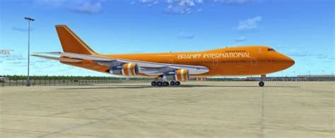 Felis 747 200 Classic Braniff International Airways Livery N602bn