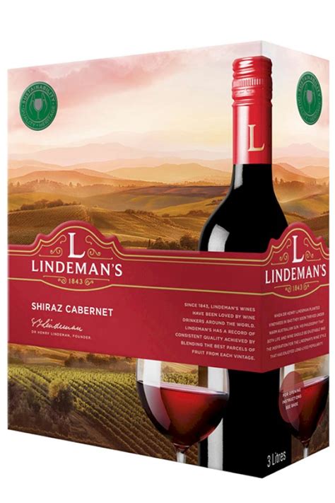 Lindemans Shiraz Cabernet Bag In Box Sarkanvīns