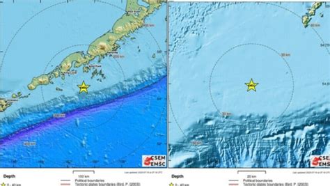 Aljasku Pogodio Potres Od 7 4 Richtera Izdano Upozorenje Za Tsunami