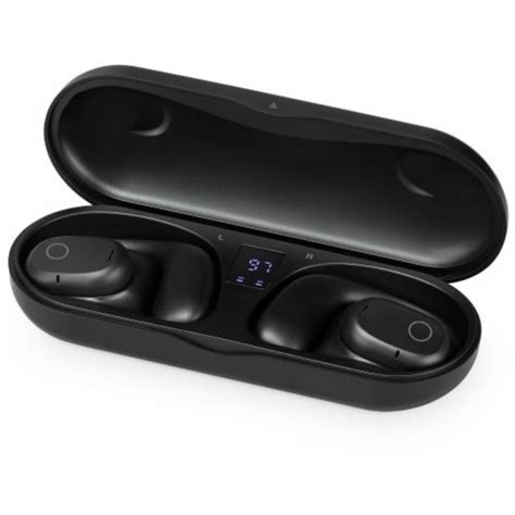 Ilive Clear Truly Wireless Open Ear Earbuds Black 1 Ct Kroger