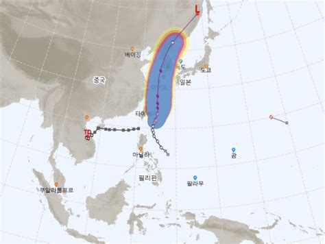 기상특보 기상청 오늘날씨 및 이번주날씨 제13호 태풍 링링 경로 15호 태풍 발생 날씨종합 경남데일리
