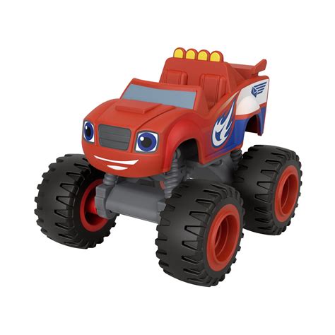 Fisher-Price Blaze & the Monster Machines Mail Truck Blaze Diecast Toy ...